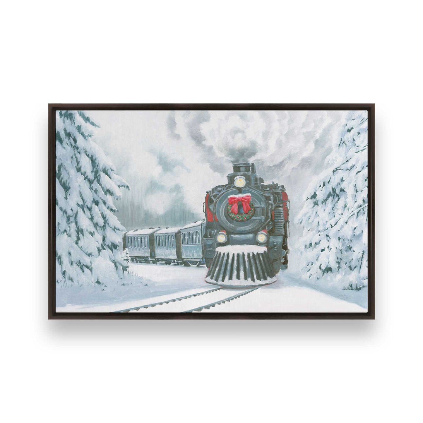 [Color:Espresso], Picture of art in a Espresso frame