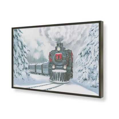 [Color:Satin Black], Picture of art in a Satin Black frame of the corner