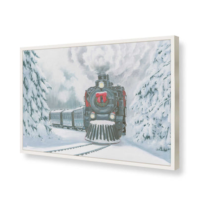 [Color:Opaque White], Picture of art in a Opaque White frame of the corner