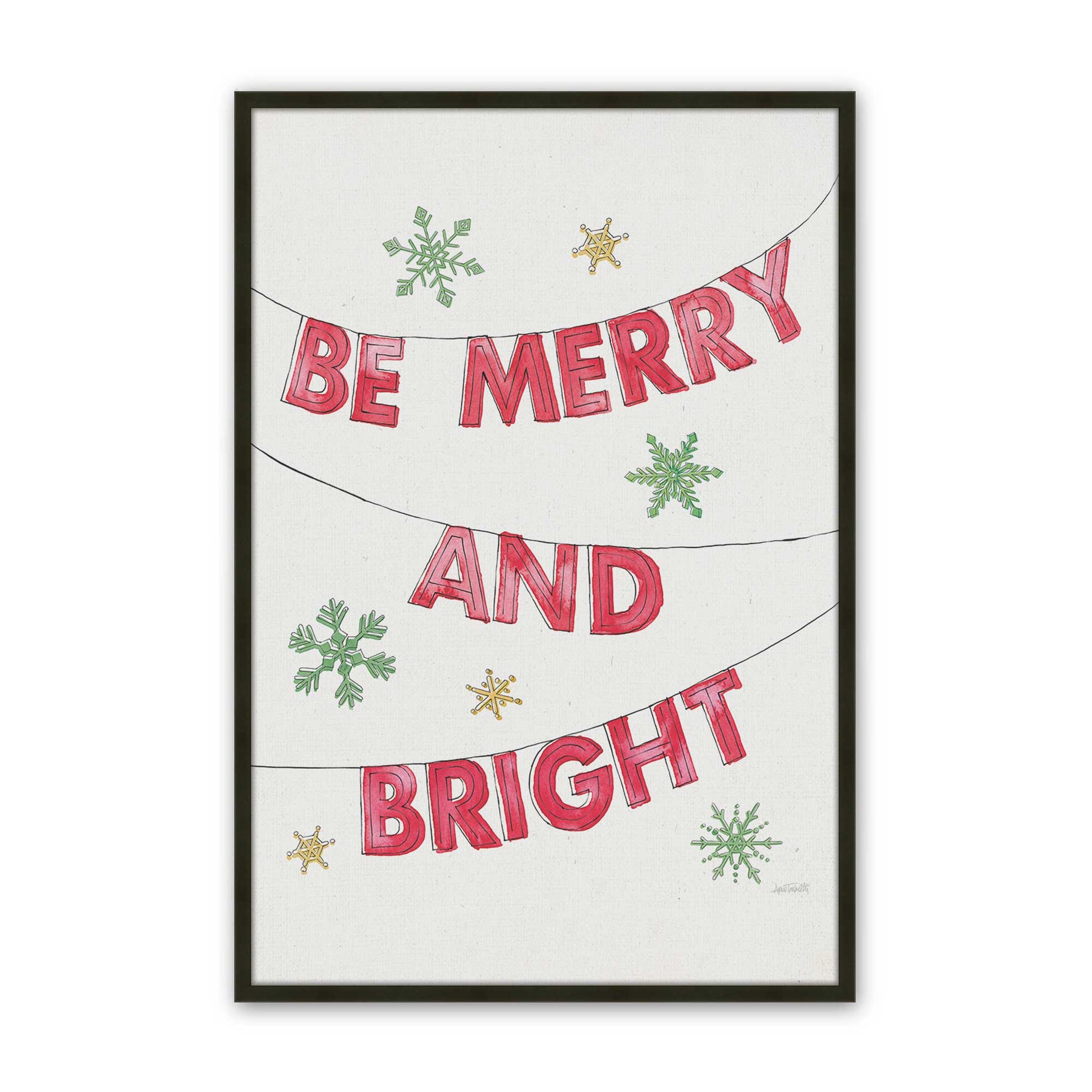 [Color:Satin Black], Picture of art in a Satin Black frame