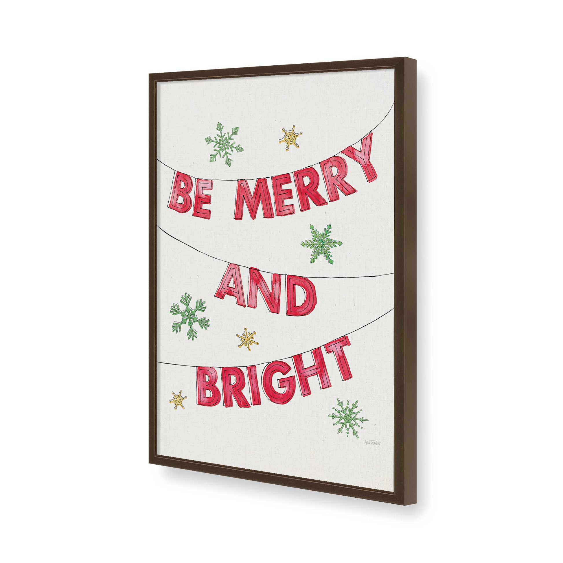 [Color:Belvinder Brown], Picture of art in a Belvinder Brown frame of the corner