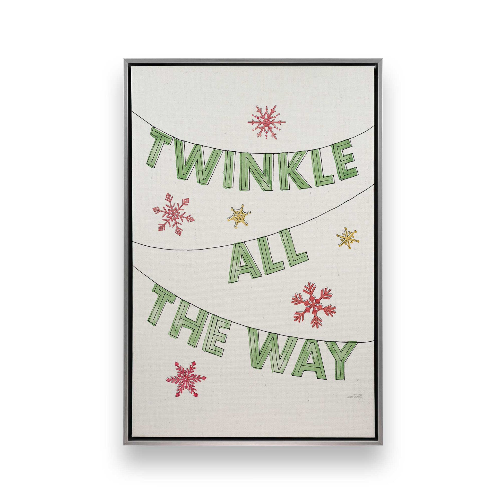 [Color:Polished Chrome], Picture of art in a Polished Chrome frame