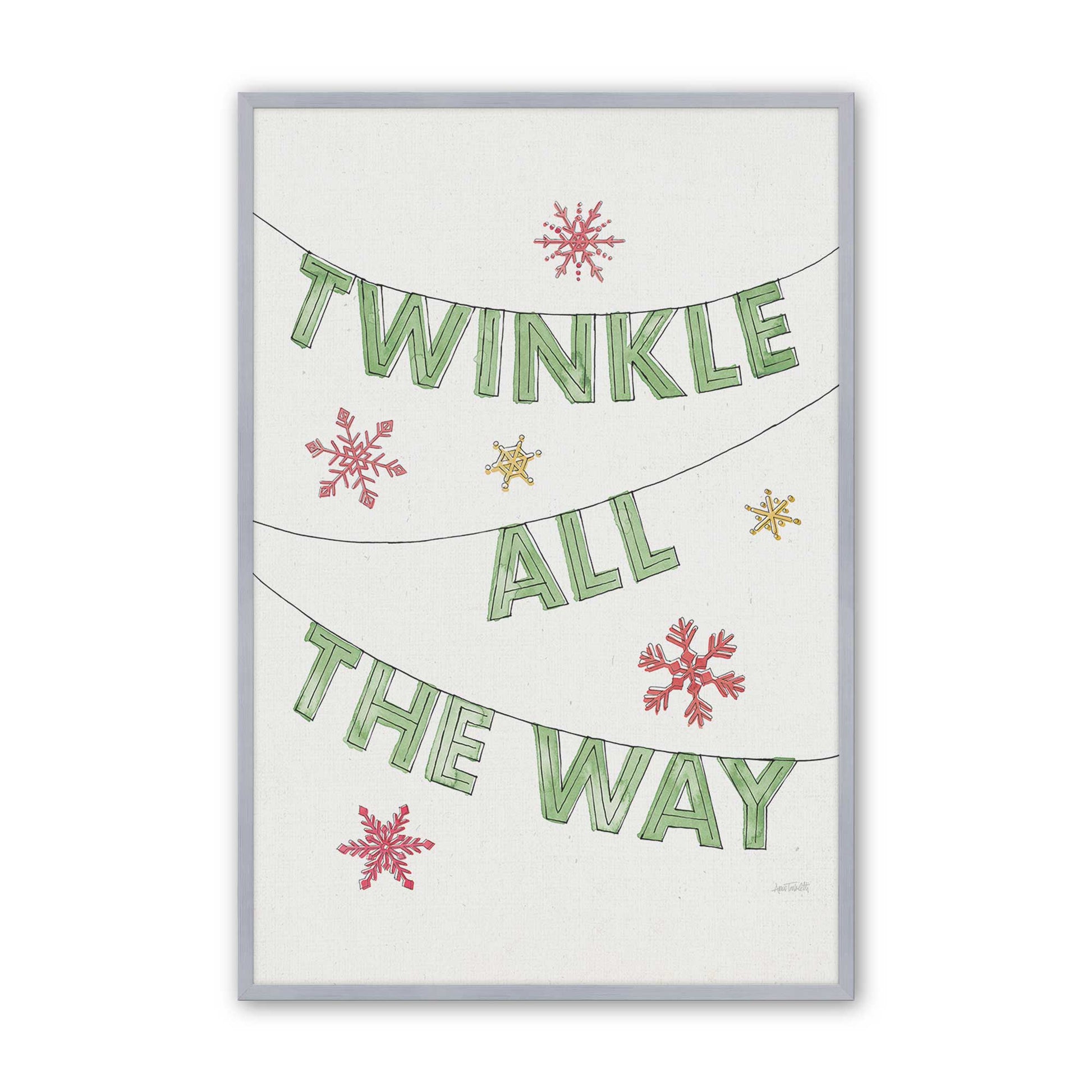 [Color:Polished Chrome], Picture of art in a Polished Chrome frame