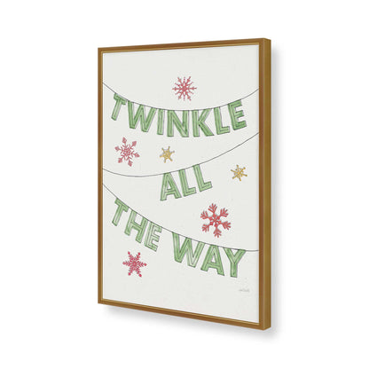 [Color:Polished Gold], Picture of art in a Polished Gold frame of the corner