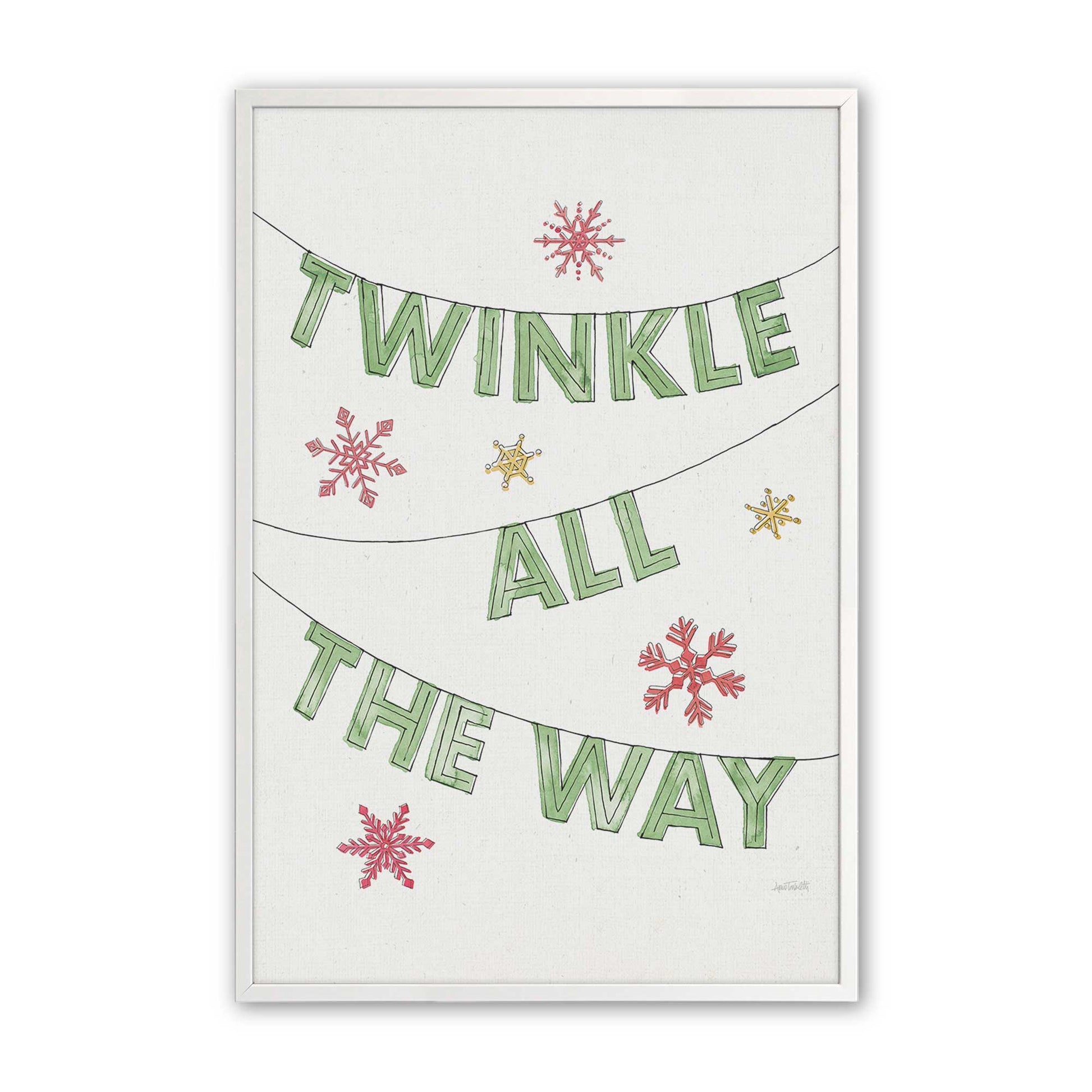 [Color:Opaque White], Picture of art in a Opaque White frame