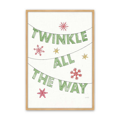 [Color:American Maple], Picture of art in a American Maple frame