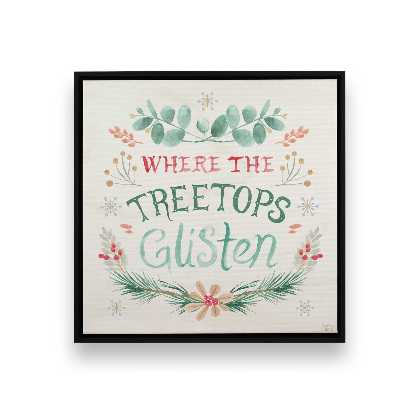 [Color:Satin Black], Picture of art in a Satin Black frame