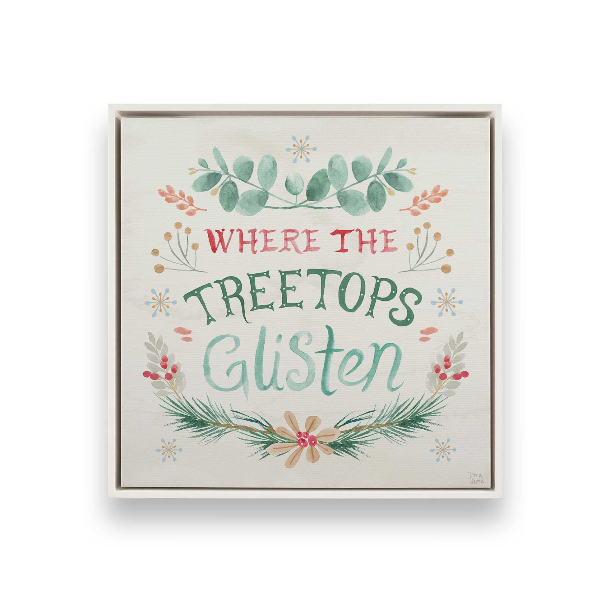 [Color:Opaque White], Picture of art in a White frame