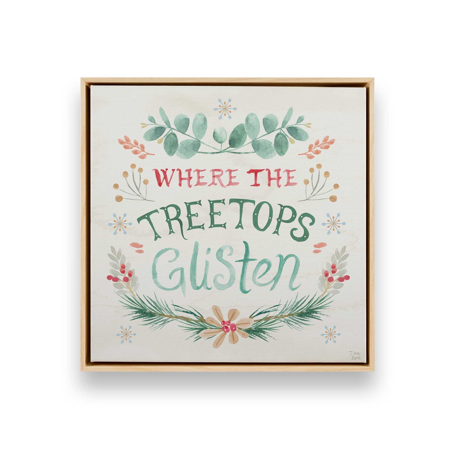 [Color:American Maple], Picture of art in a American Maple frame