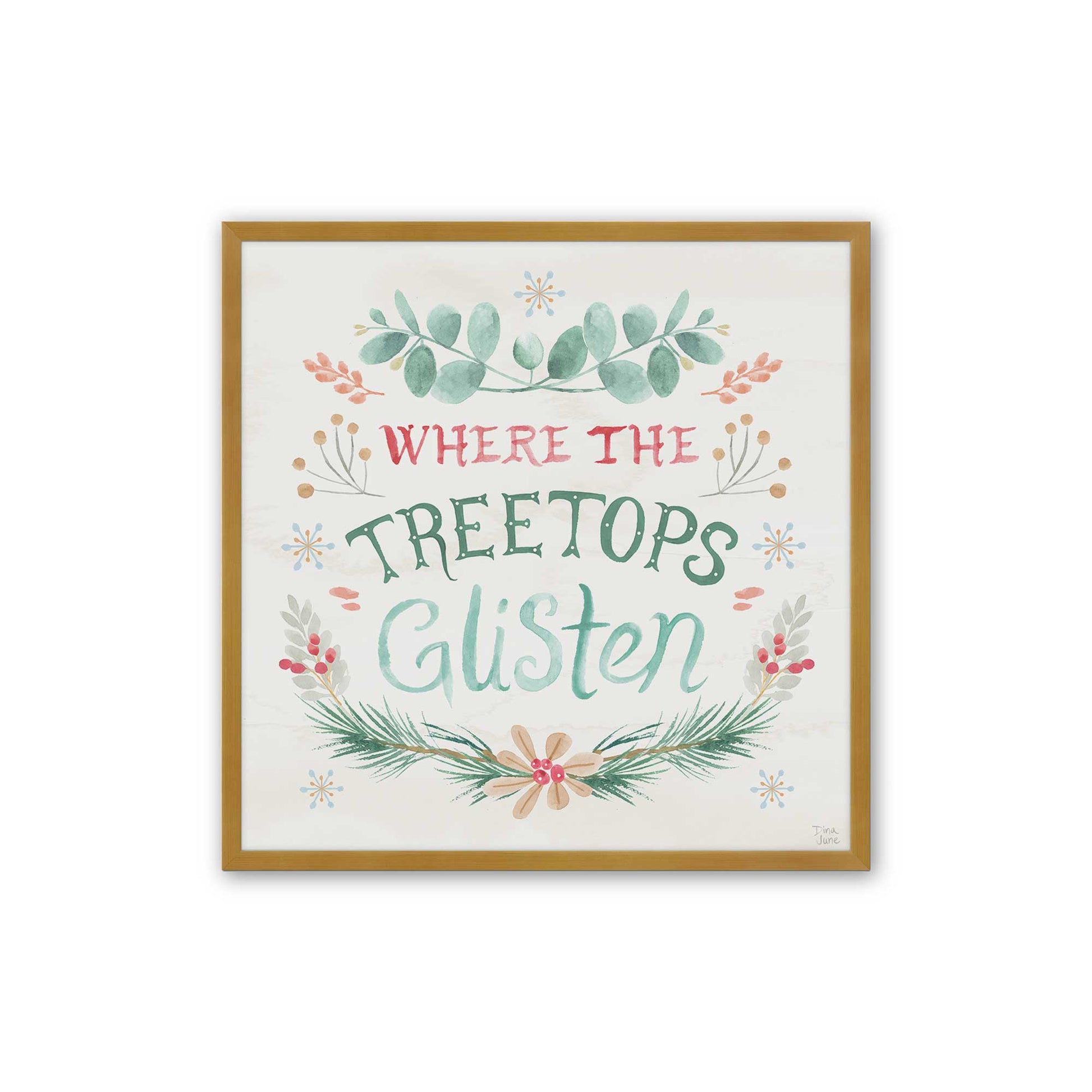 [Color:Polished Gold], Picture of art in a Polished Gold frame