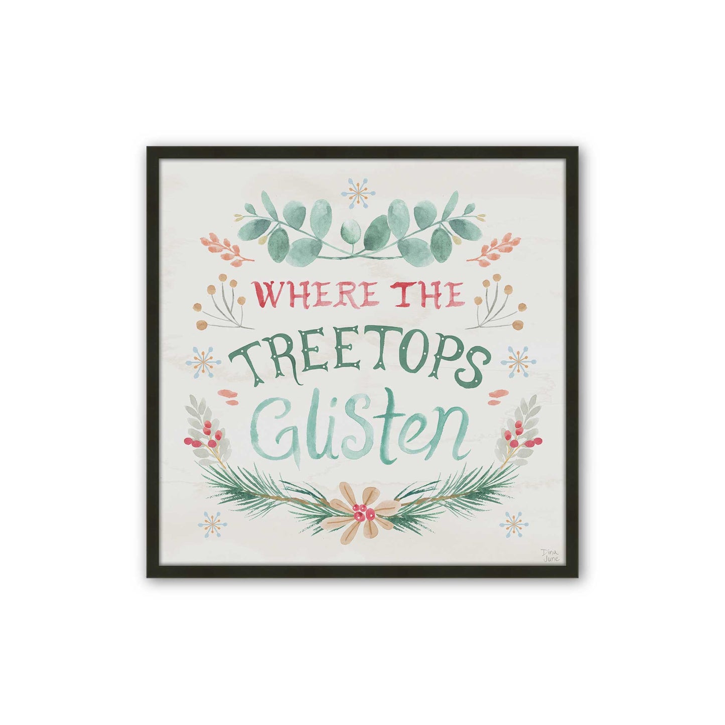 [Color:Satin Black], Picture of art in a Satin Black frame