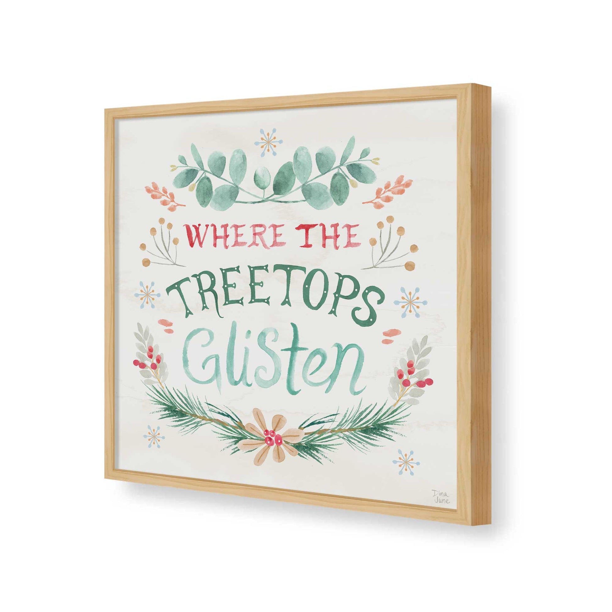 [Color:Espresso], Picture of art in a Espresso frame of the corner