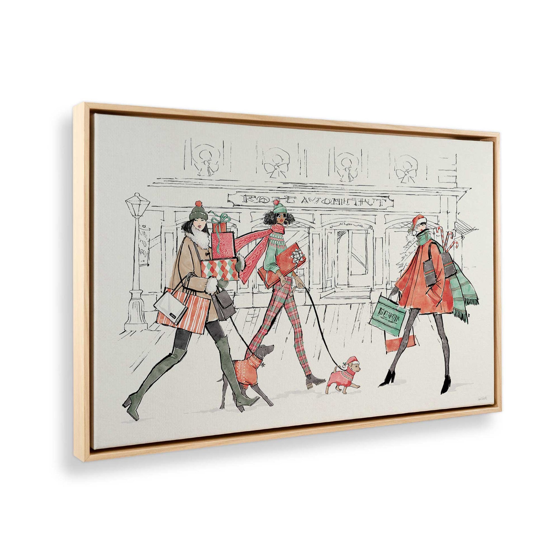 [Color:American Maple], Picture of the corner of the art