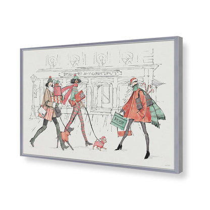 [Color:Polished Chrome], Picture of art in a Polished Chrome frame of the corner