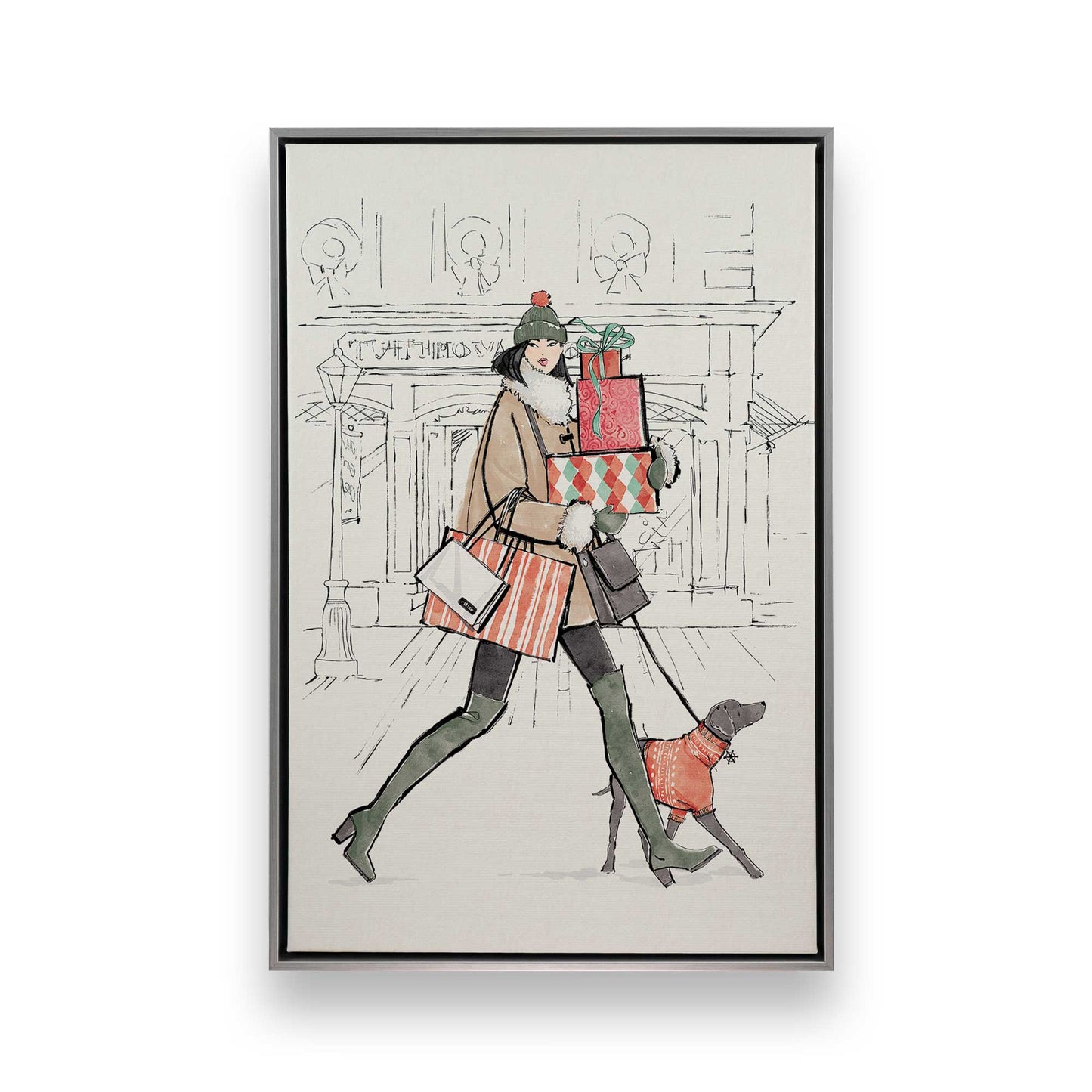 [Color:Polished Chrome], Picture of art in a Polished Chrome frame