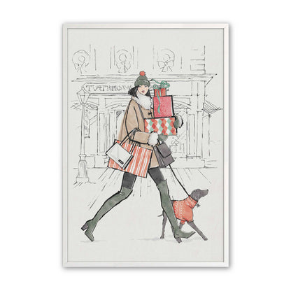 [Color:Opaque White], Picture of art in a Opaque White frame