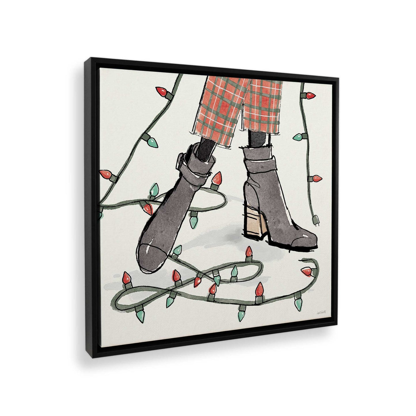 [Color:Satin Black], Picture of the corner of the art