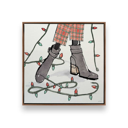 [Color:Walnut], Picture of art in a Walnut frame