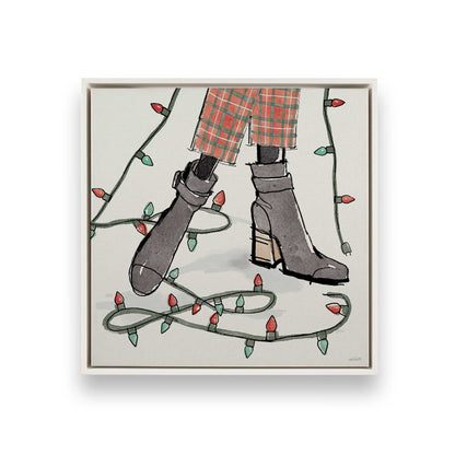 [Color:Opaque White], Picture of art in a White frame