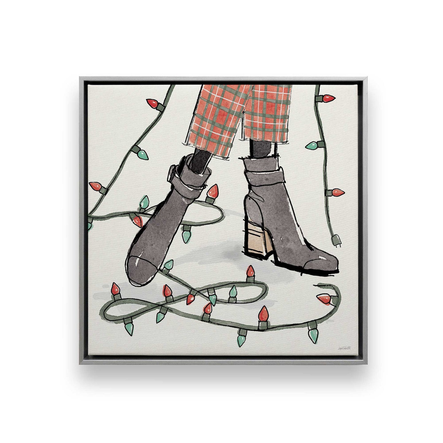 [Color:Polished Chrome], Picture of art in a Polished Chrome frame