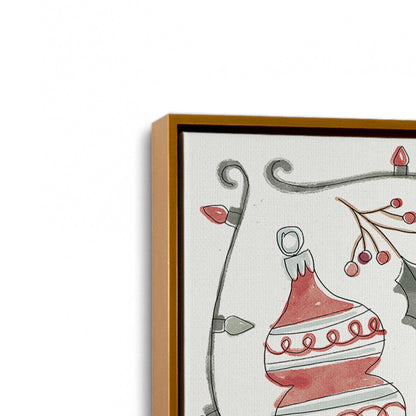 [Color:Polished Gold], Picture of art in a Polished Gold frame at an angle