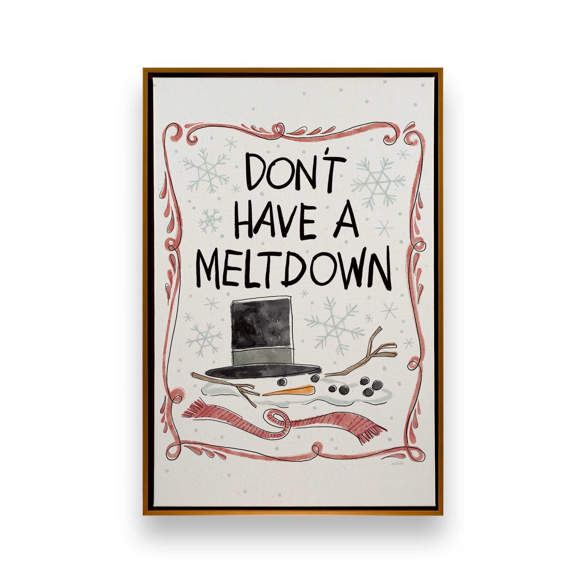 [Color:Polished Gold], Picture of art in a Polished Gold frame