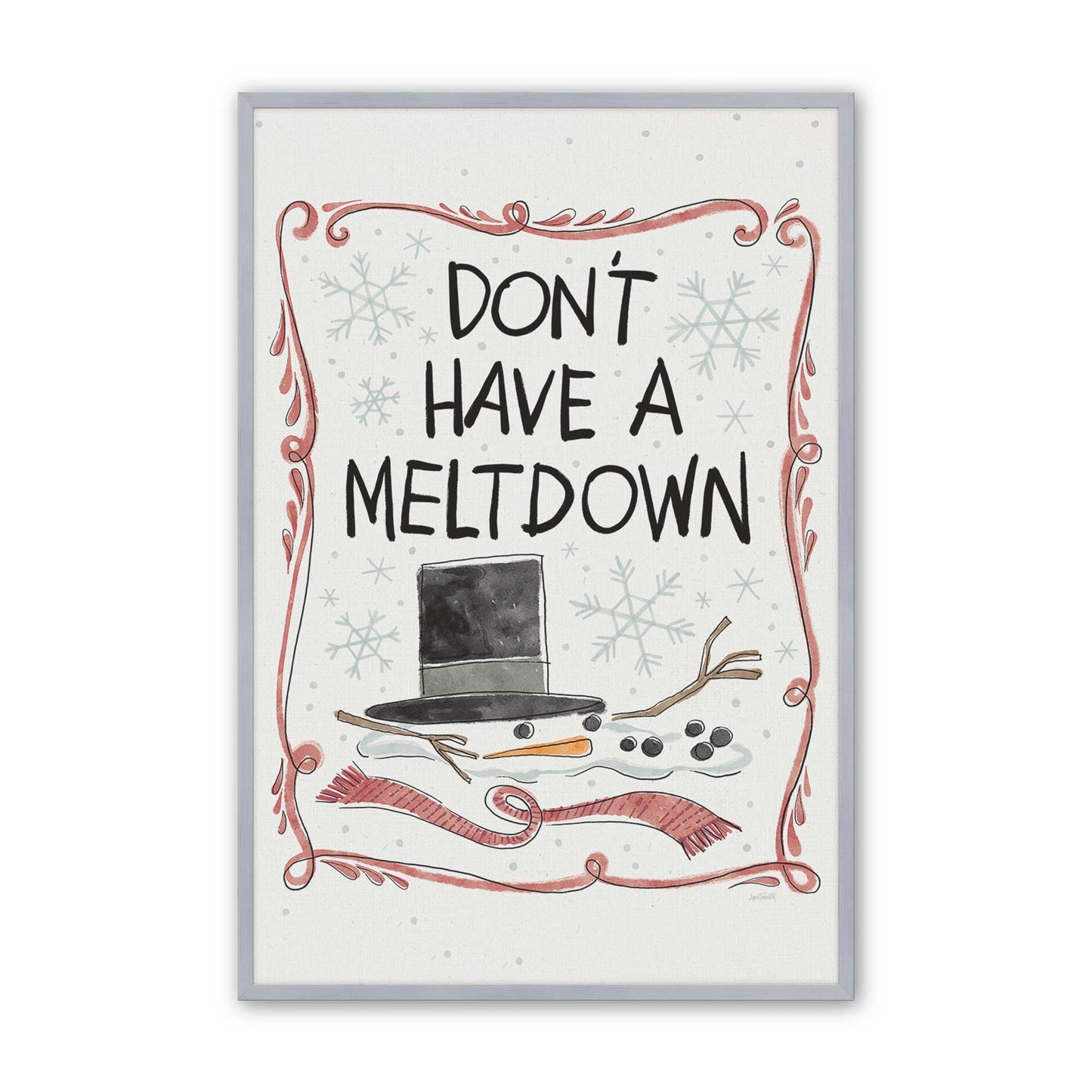 [Color:Polished Chrome], Picture of art in a Polished Chrome frame