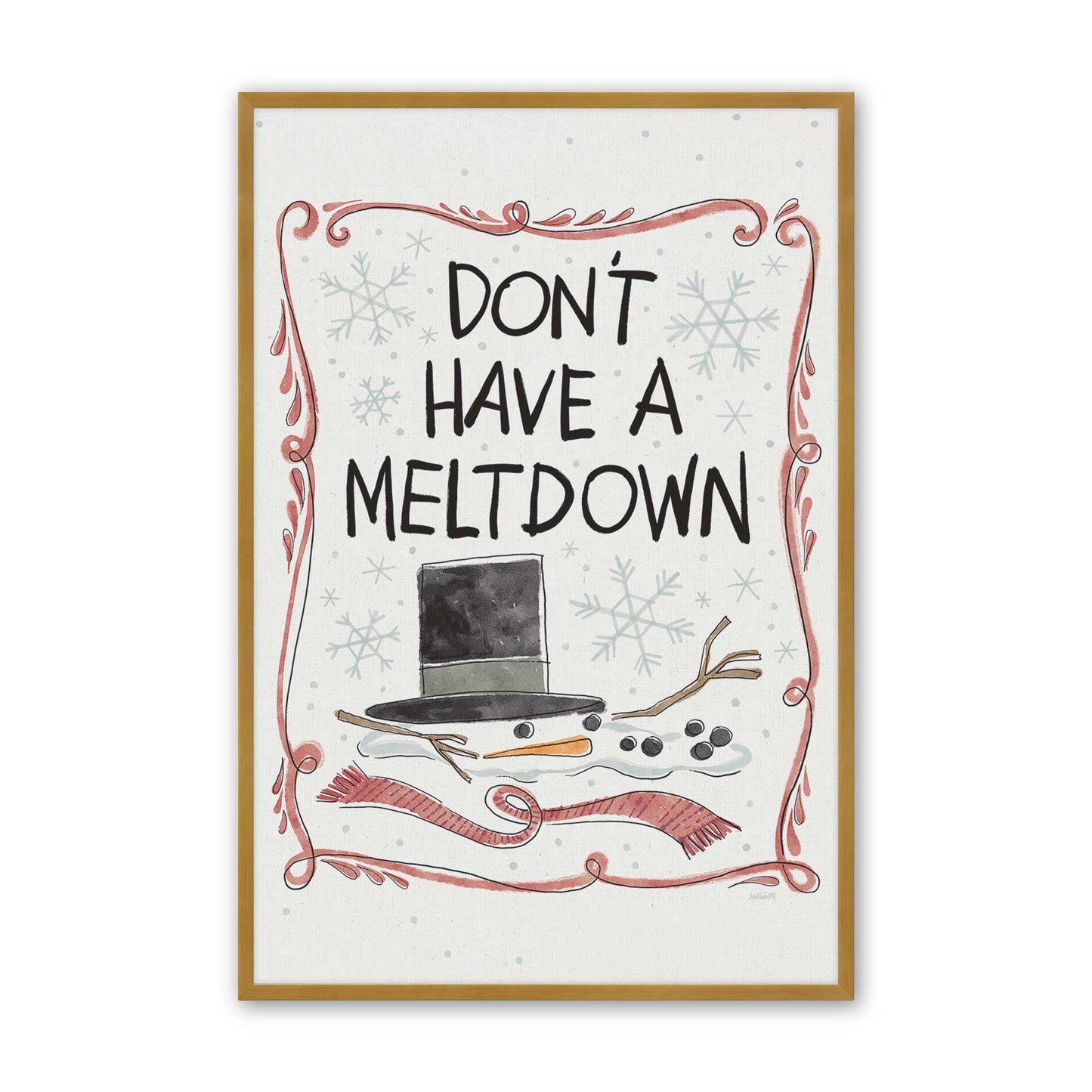 [Color:Polished Gold], Picture of art in a Polished Gold frame