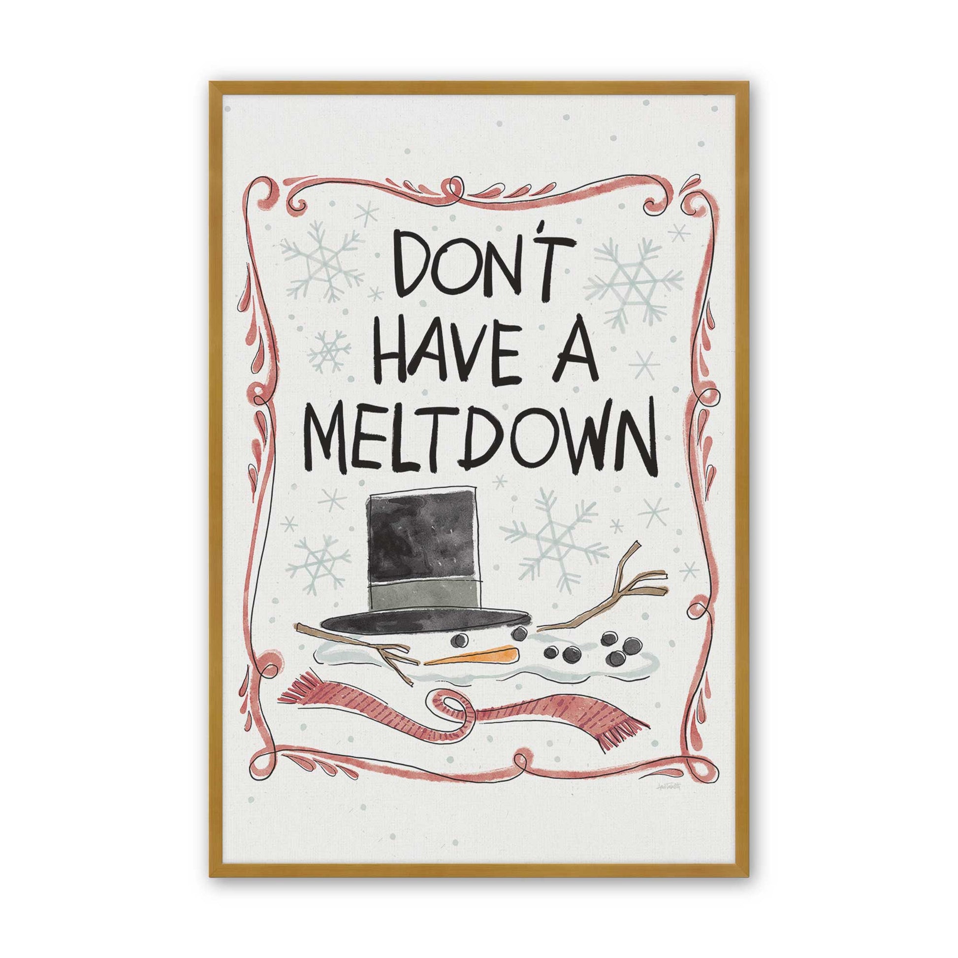 [Color:Polished Gold], Picture of art in a Polished Gold frame