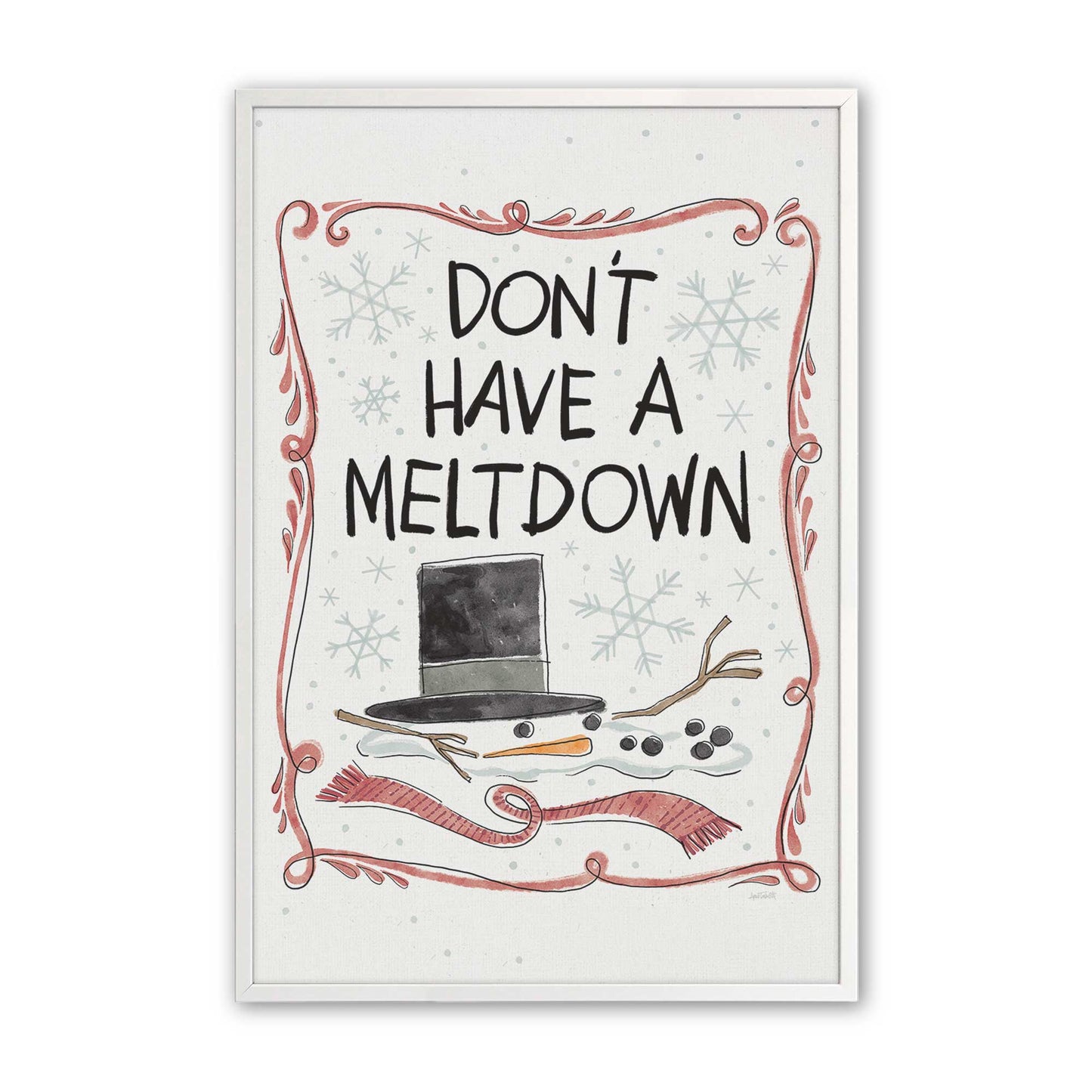 [Color:Opaque White], Picture of art in a Opaque White frame