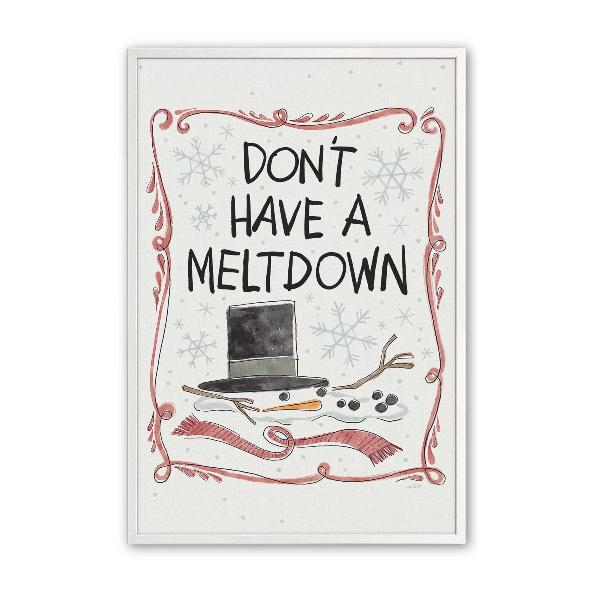 [Color:Opaque White], Picture of art in a Opaque White frame