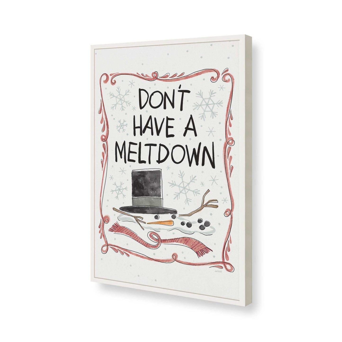 [Color:Opaque White], Picture of art in a Opaque White frame of the corner