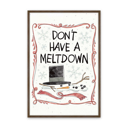 [Color:Walnut], Picture of art in a Walnut frame