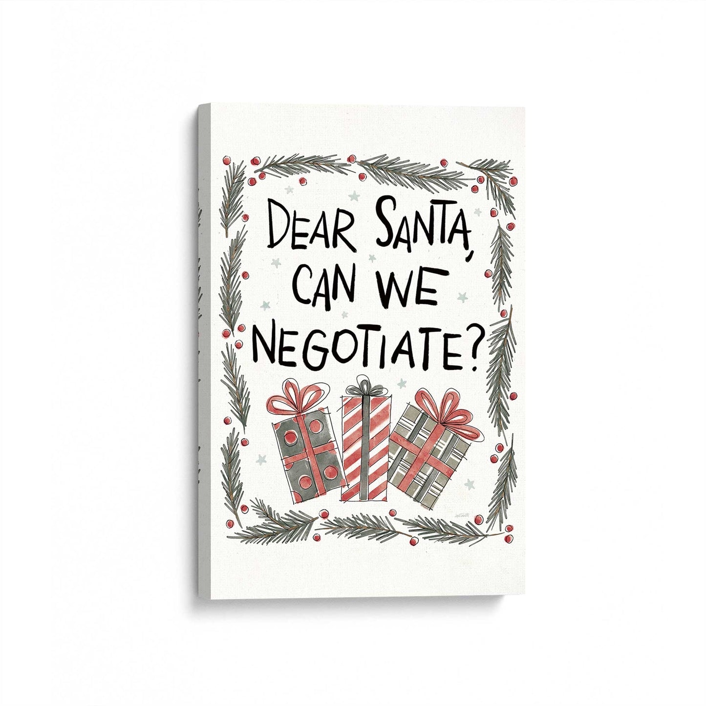 [Color:Stretched Canvas], Picture of art at an angle