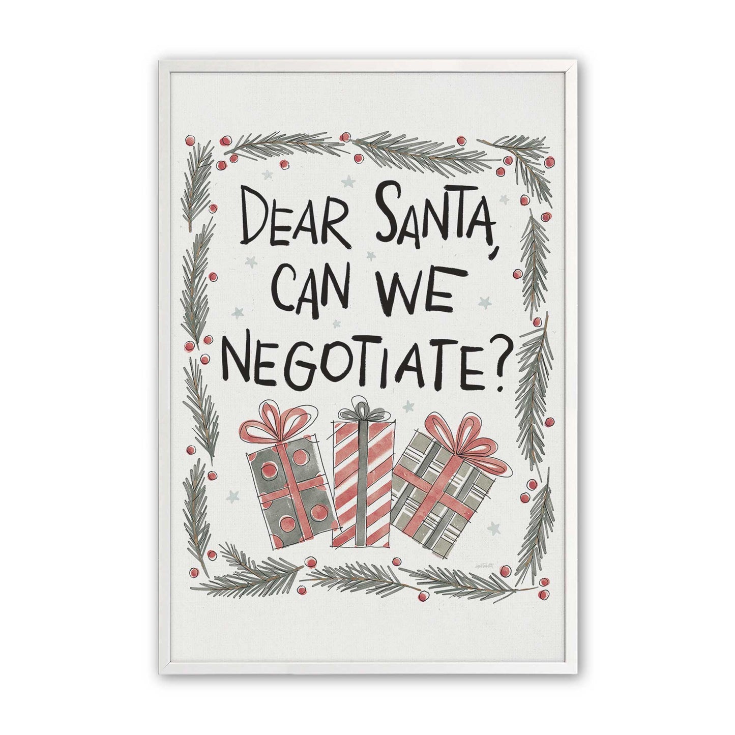 [Color:Opaque White], Picture of art in a Opaque White frame