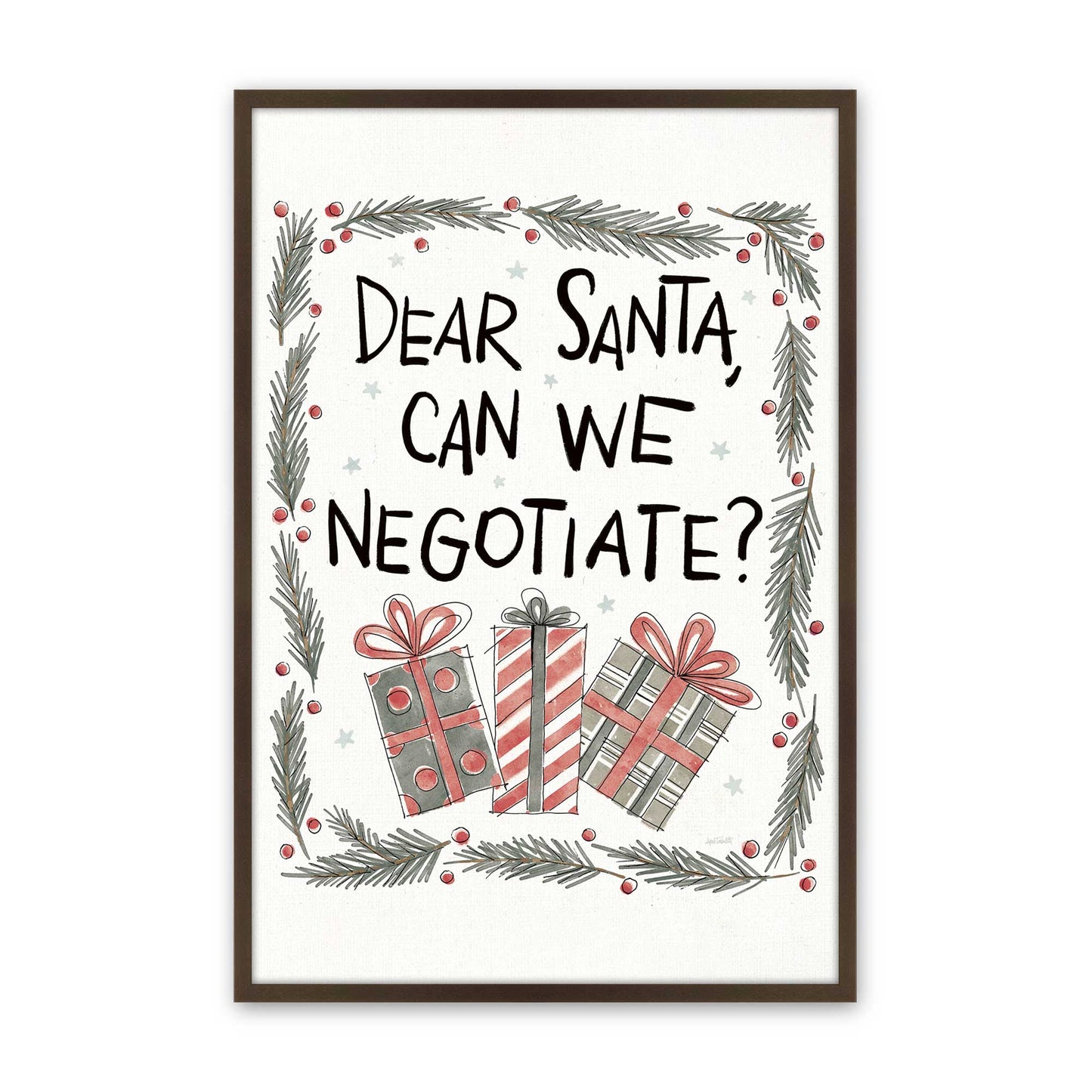 [Color:Belvinder Brown], Picture of art in a Belvinder Brown frame