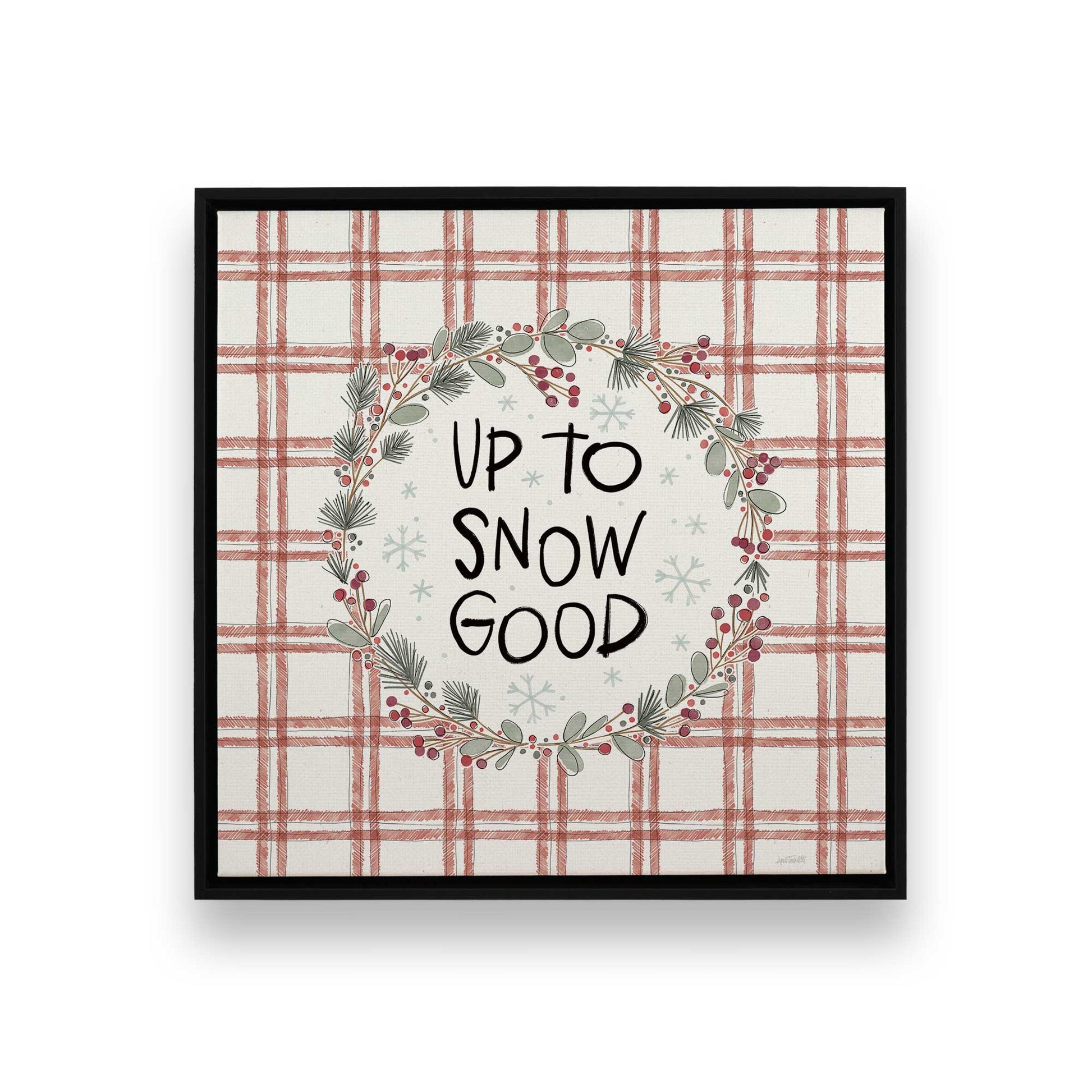 [Color:Satin Black], Picture of art in a Satin Black frame