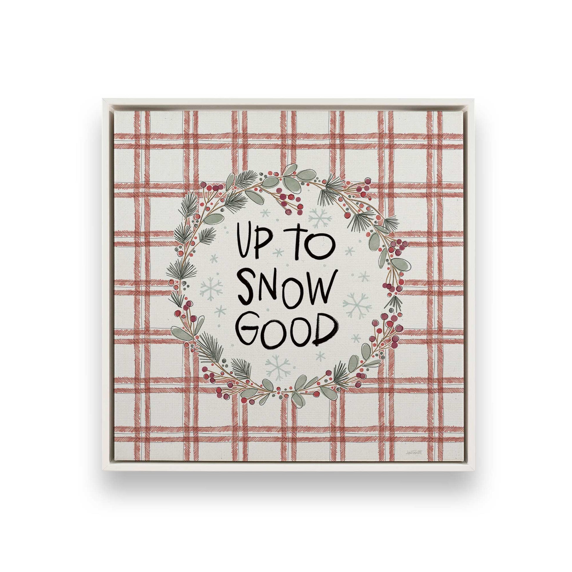 [Color:Opaque White], Picture of art in a White frame