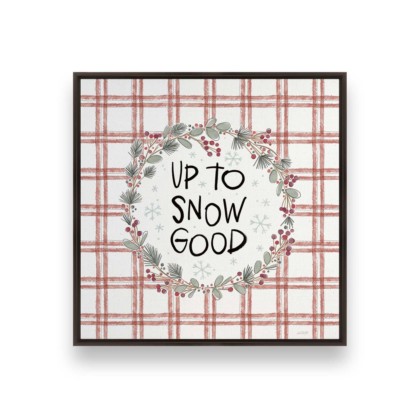 [Color:Espresso], Picture of art in a Espresso frame