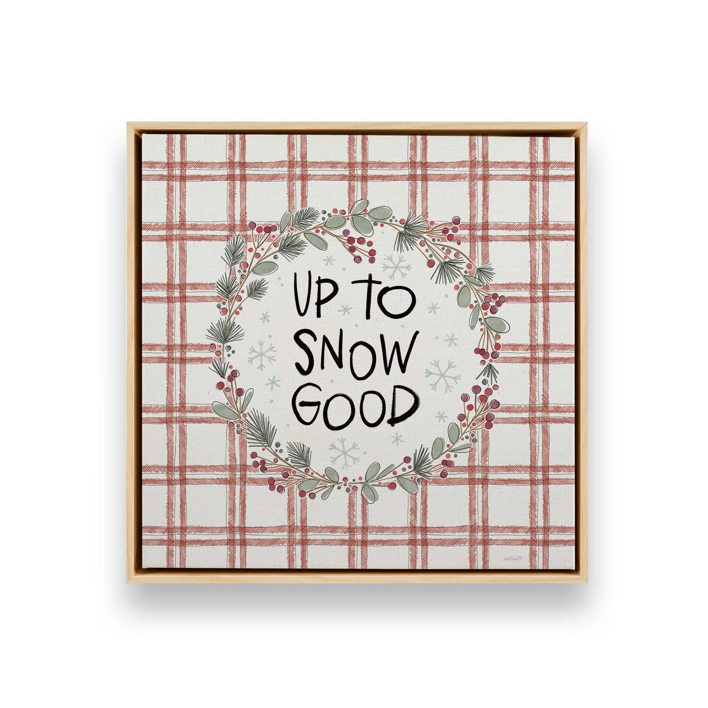 [Color:American Maple], Picture of art in a American Maple frame