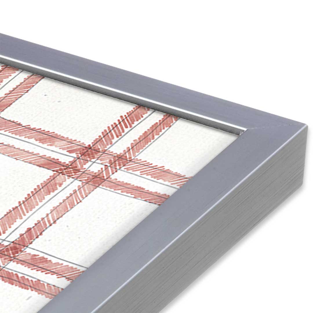 [Color:Polished Chrome], Picture of art in a Polished Chrome frame at an angle