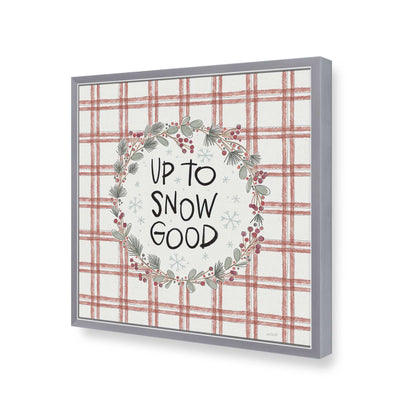 [Color:Polished Chrome], Picture of art in a Polished Chrome frame of the corner