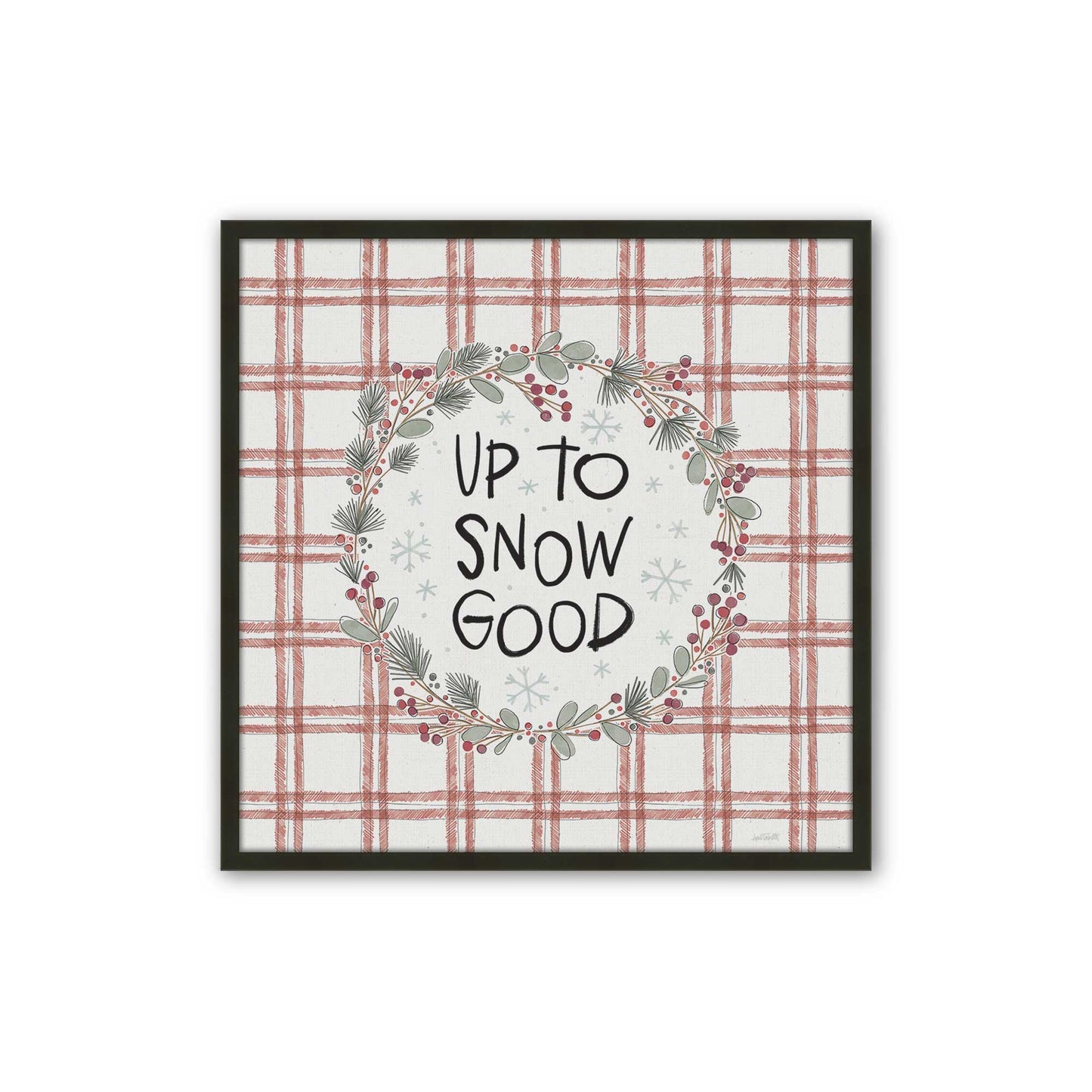 [Color:Satin Black], Picture of art in a Satin Black frame