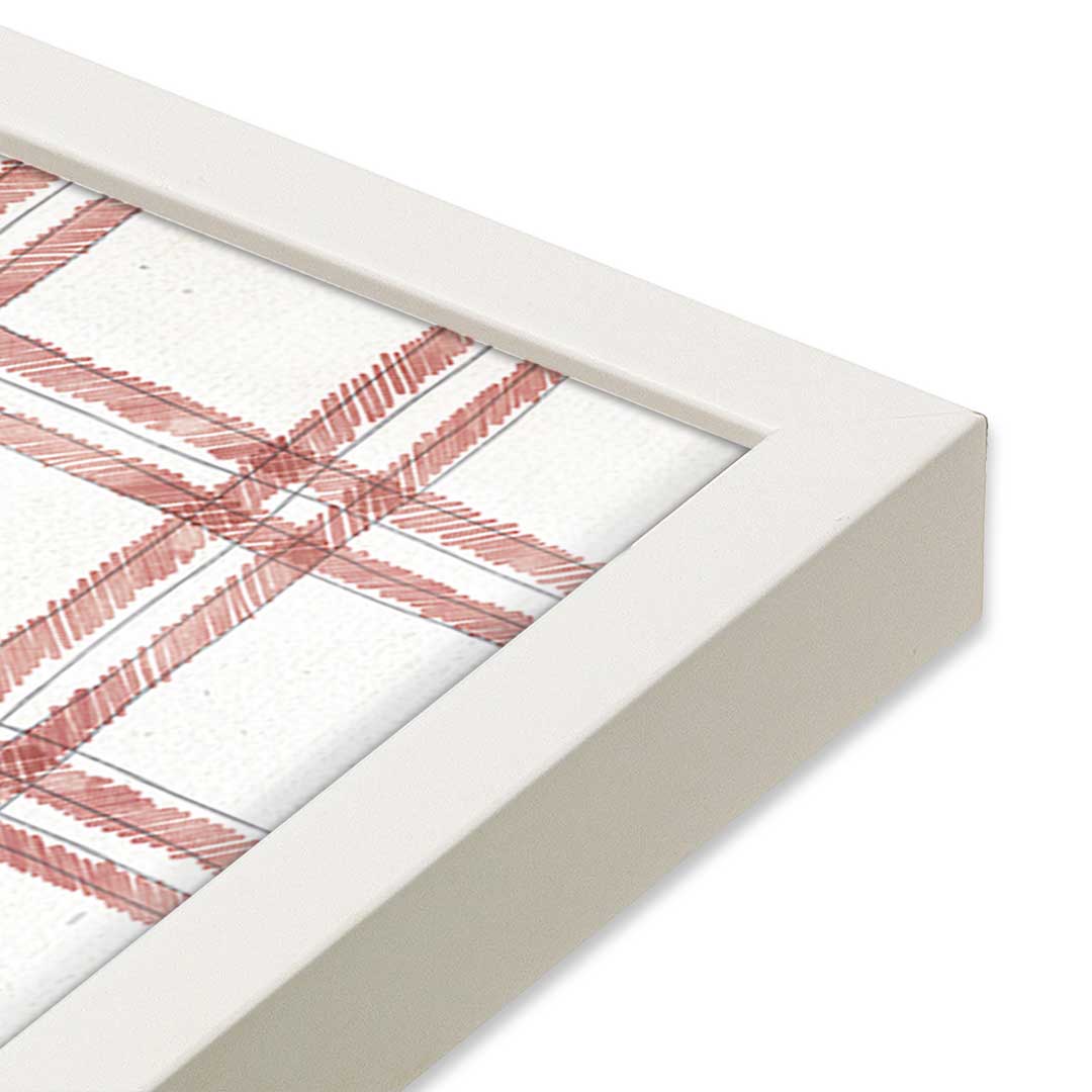 [Color:Opaque White], Picture of art in a Opaque White frame at an angle