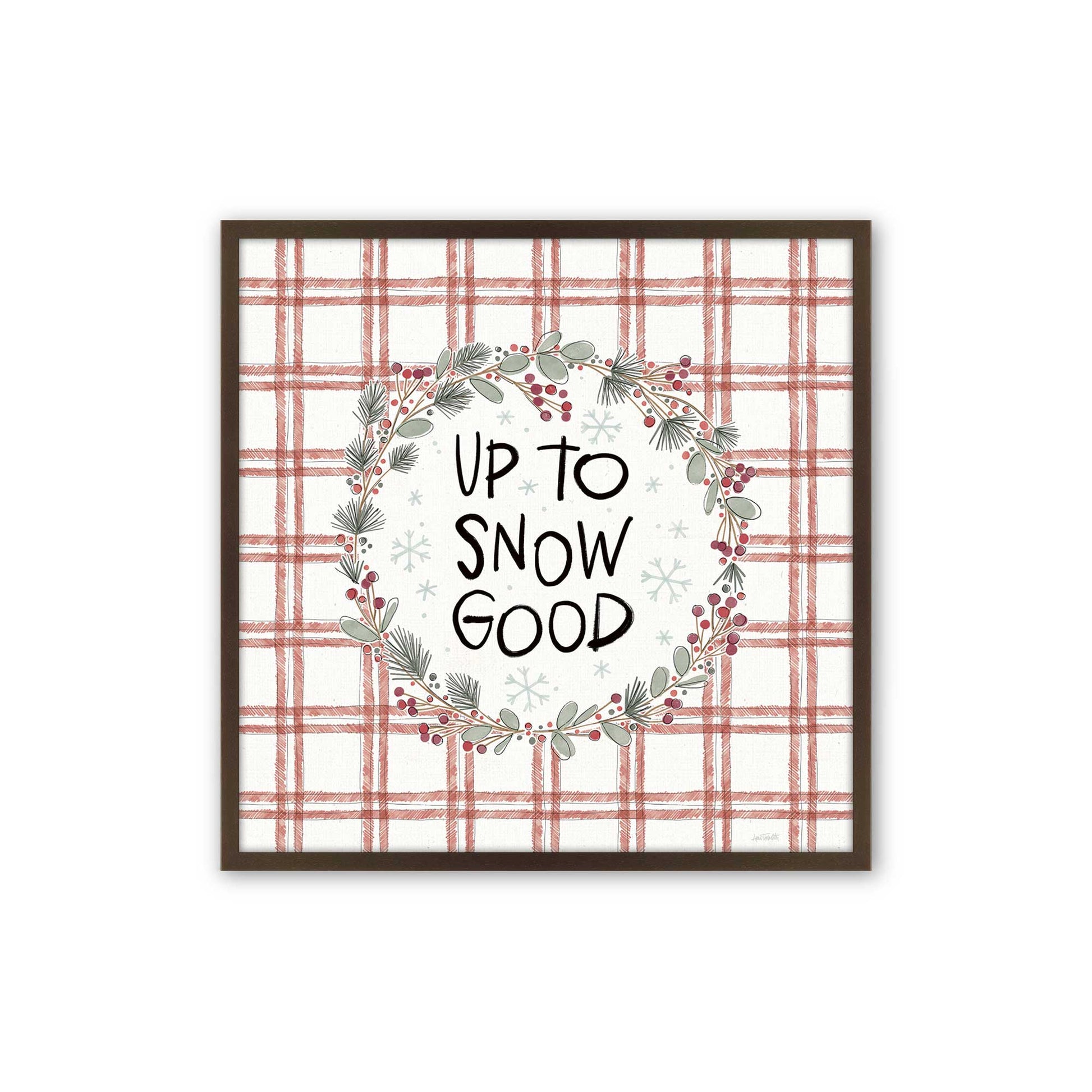 [Color:Espresso], Picture of art in a Espresso frame