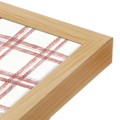 [Color:Espresso], Picture of art in a Espresso frame at an angle