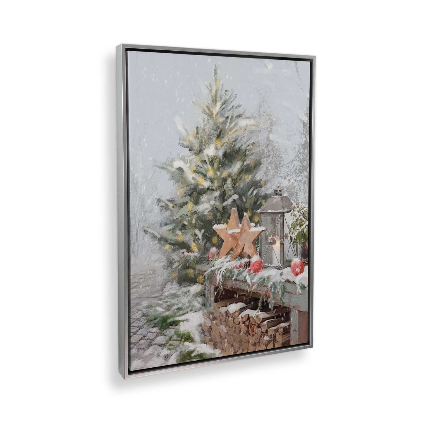 [Color:Polished Chrome], Picture of the corner of the art