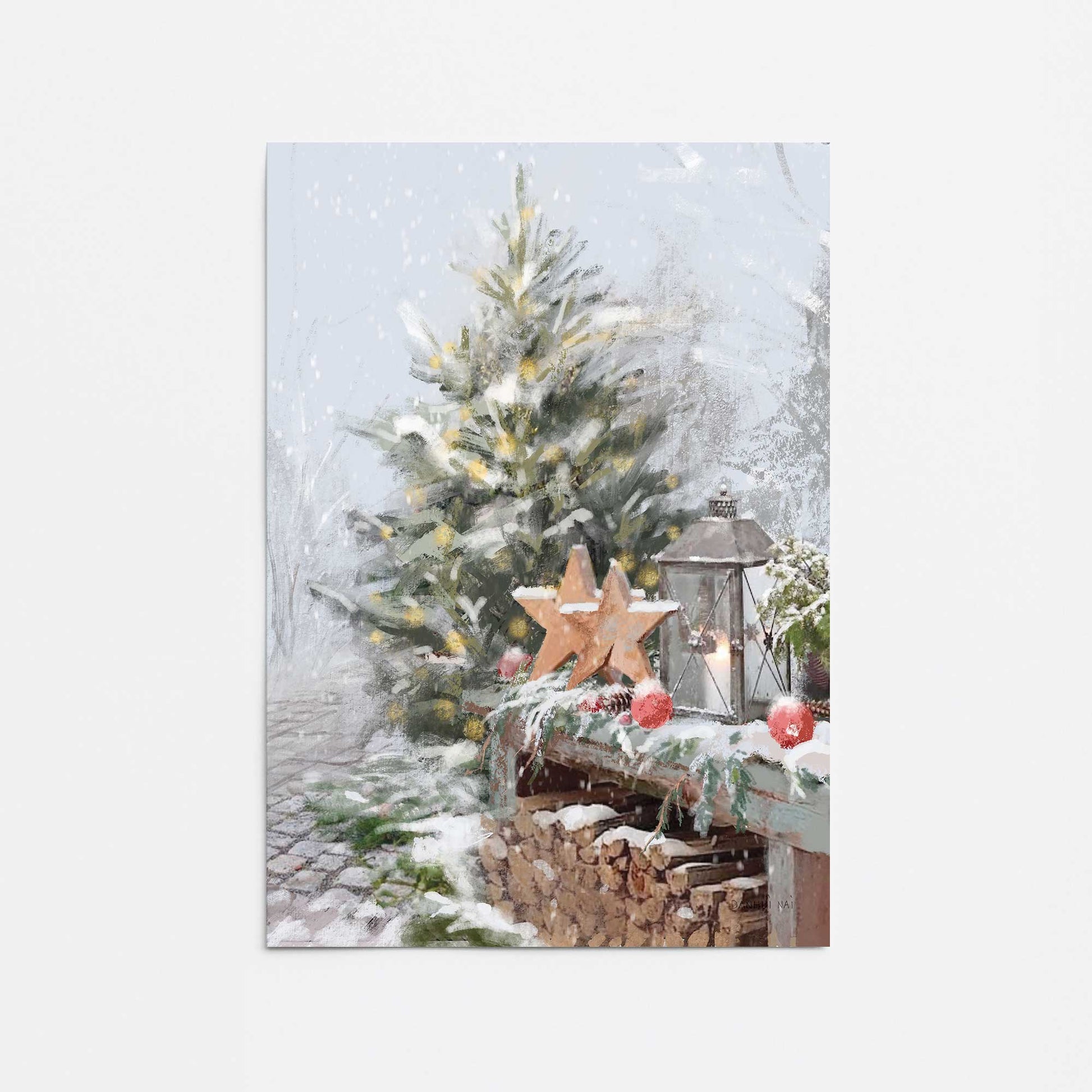 [Color:Rolled Print], Picture of close up of art