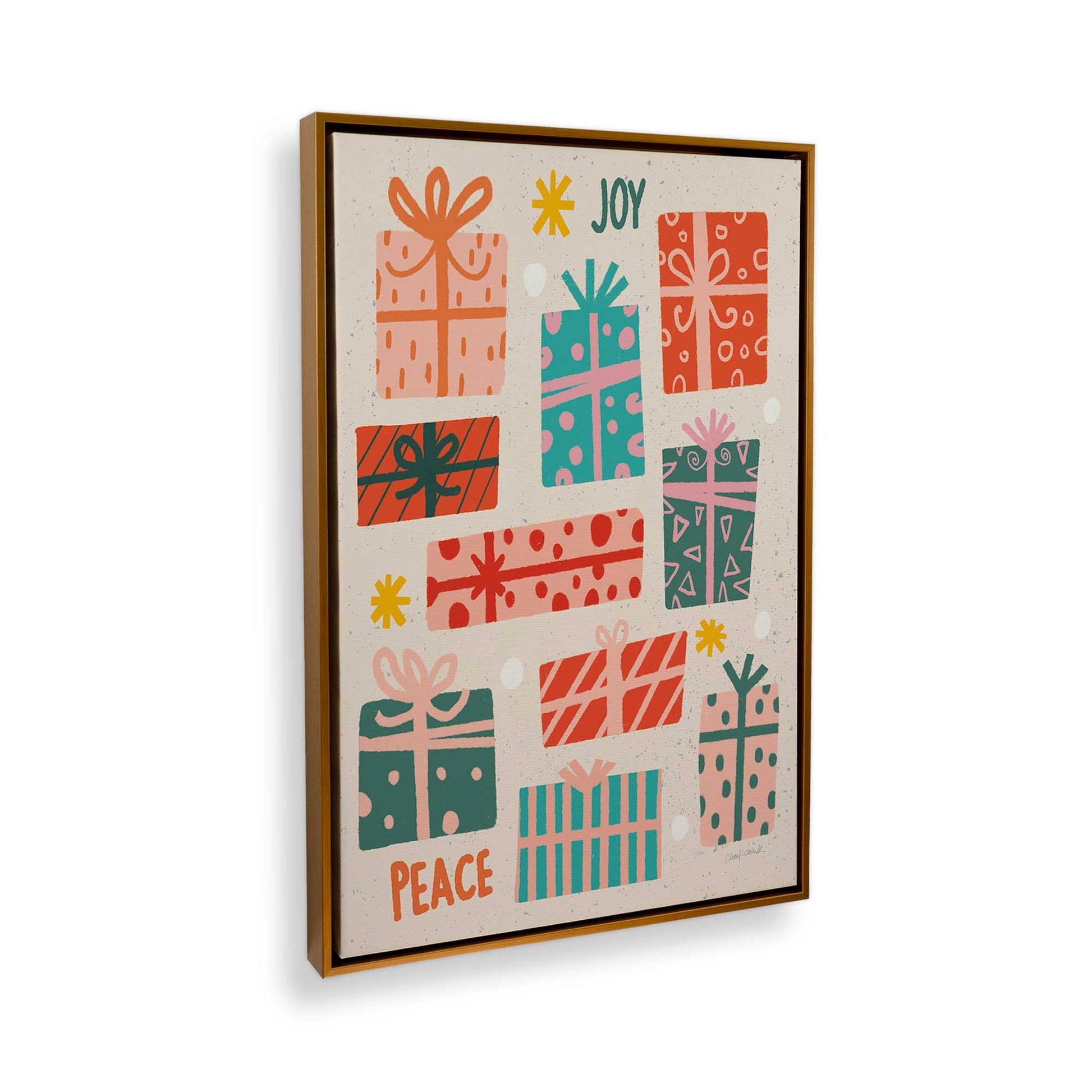 [Color:Polished Gold], Picture of the corner of the art