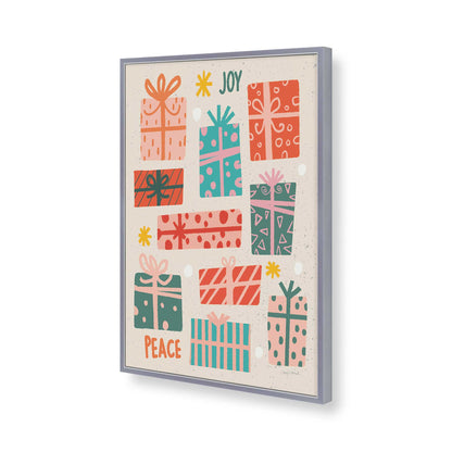 [Color:Polished Chrome], Picture of art in a Polished Chrome frame of the corner